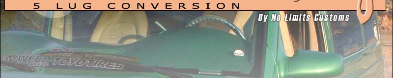 5-lug Conversion