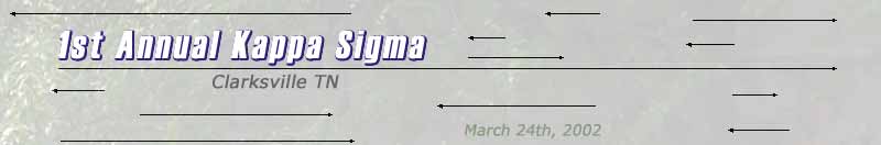 Gentleman's Premier 1st annual Kappa Sigma