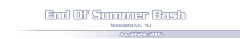 End of Summer Bash