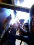 Welding in the notch plates *ZA*