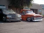 my truck and the hoe
