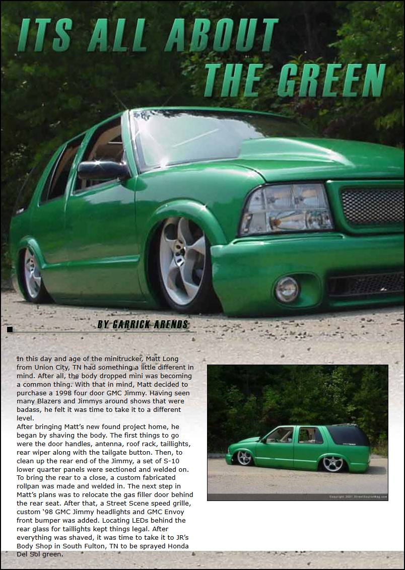 Its all about the Green